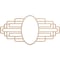Ekena Millwork Elizabeth Wood Fretwork Pierced Ceiling Medallion, Alder, 32"W x 16"H x 8 3/4"IW x 15 1/8"IH x 1/4"T CMWP32X16X0250EBAL - alternate 1